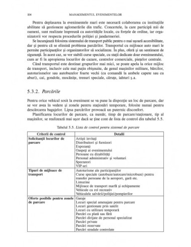 Managementul evenimentelor personale,...