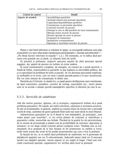 Managementul evenimentelor personale,...