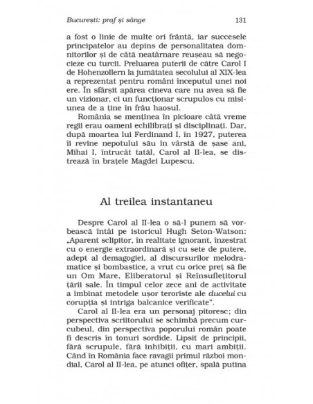 Bucureşti. Praf şi sânge