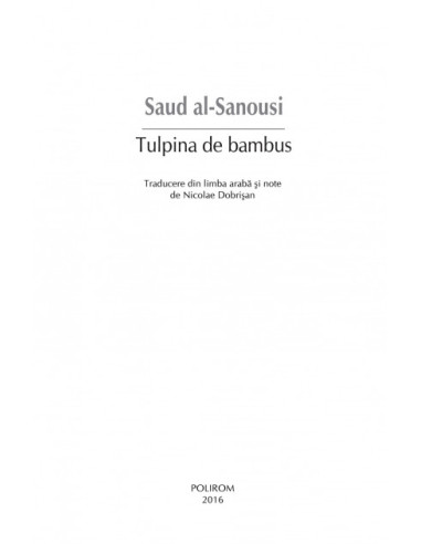 Tulpina de bambus