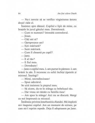 Am fost sclava Daesh. 