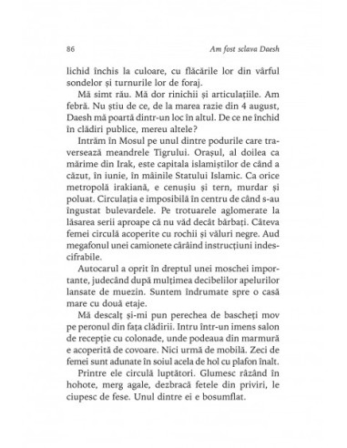 Am fost sclava Daesh. 