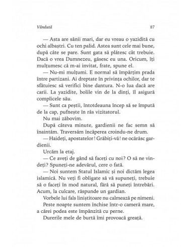 Am fost sclava Daesh. 