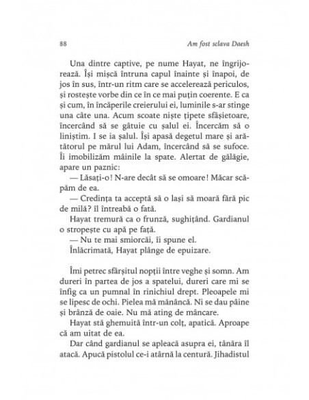 Am fost sclava Daesh. 