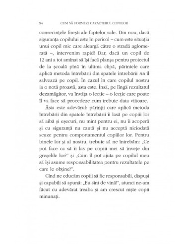 Cum să formezi caracterul copiilor Cum să formezi caracterul copiilor