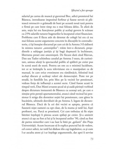 Sfârşitul a fost aproape