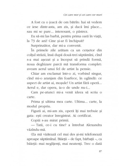 Cei care mor şi cei care vor muri. Aventurile unui bibliotecar