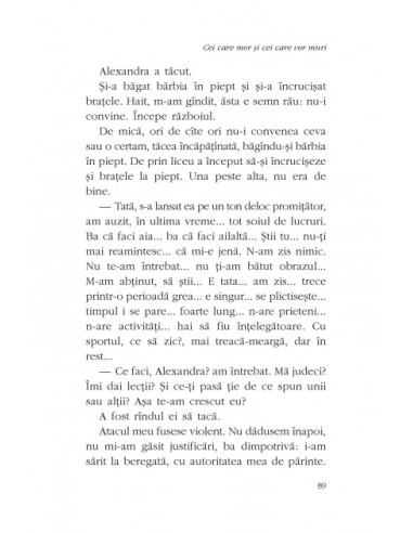 Cei care mor şi cei care vor muri....