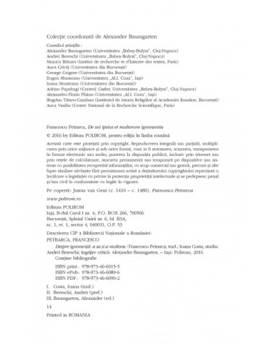 Despre ignoranţă: a sa şi a multora... Despre ignoranţă: a sa şi a multora...