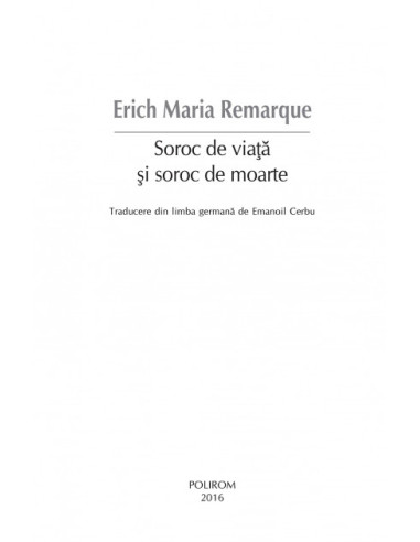 Soroc de viață și soroc de moarte