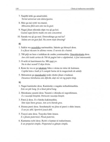 Limba japoneză. Simplu şi eficient. Caiet de exerciţii