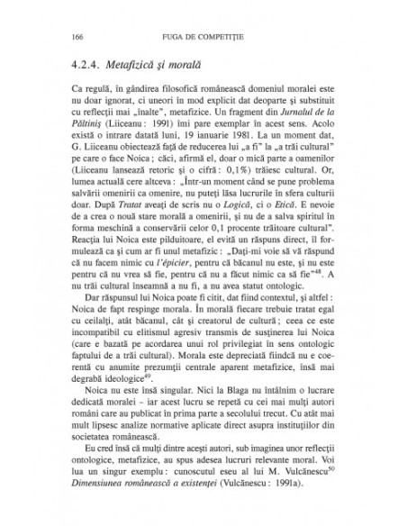 Fuga de competiție. O perspectivă instituțională asupra societății românești