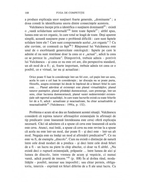 Fuga de competiție. O perspectivă instituțională asupra societății românești