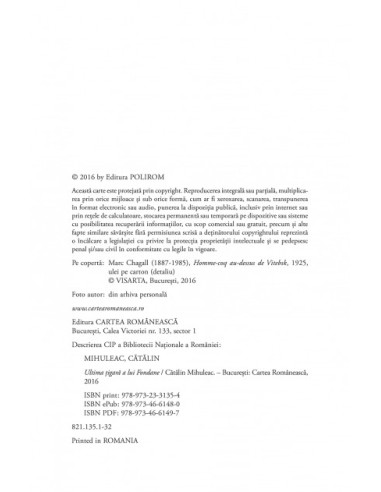 Ultima ţigară a lui Fondane