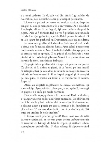 Ultima ţigară a lui Fondane