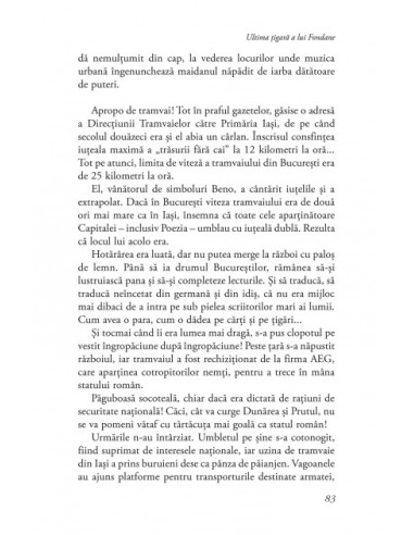 Ultima ţigară a lui Fondane