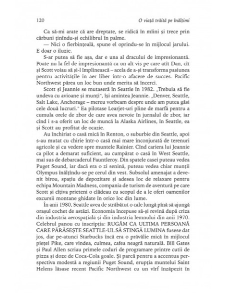 O viaţă trăită pe înălţimi