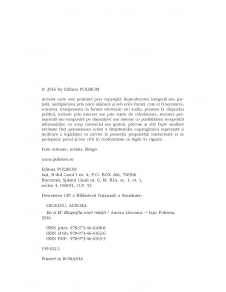 Ea şi El. Biografia unei relaţii