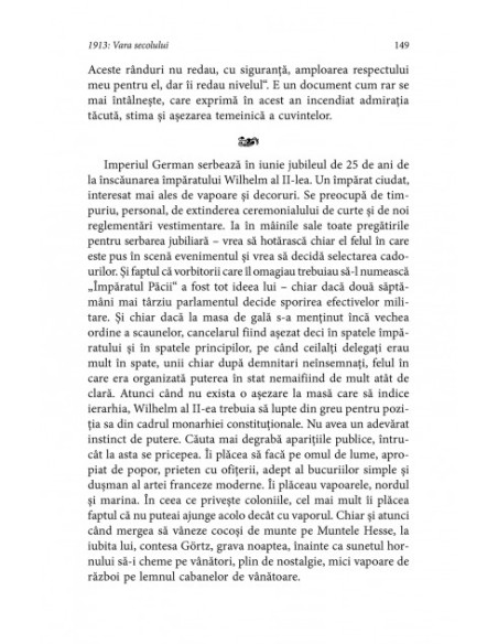 1913. Vara secolului