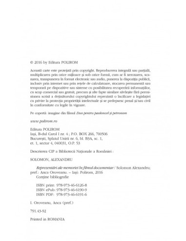 Reprezentări ale memoriei în filmul...