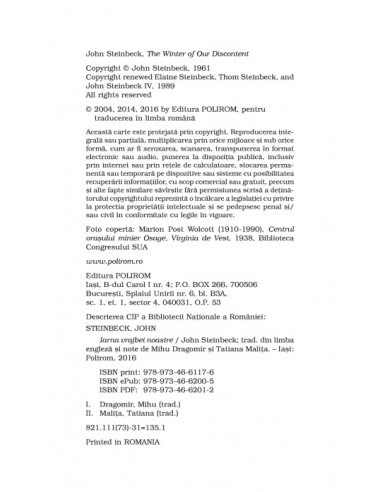 Iarna vrajbei noastre Iarna vrajbei noastre