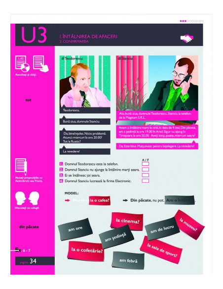 Puls: Manual de limba română ca limbă străină. Nivelurile A1-A2