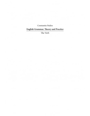 English Grammar. Theory and Practice