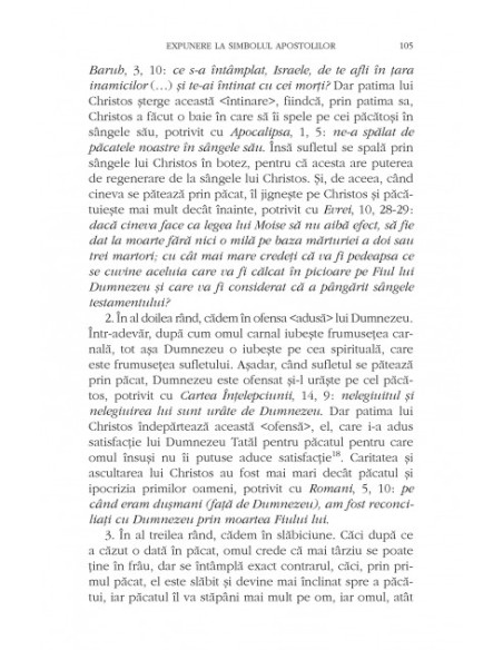 Expunere la simbolul apostolilor (editie bilingvă)