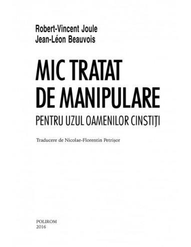 Mic tratat de manipulare pentru uzul...