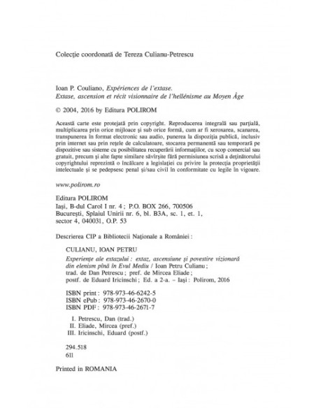 Experienţe ale extazului