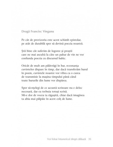 Voi folosi întunericul drept calauză