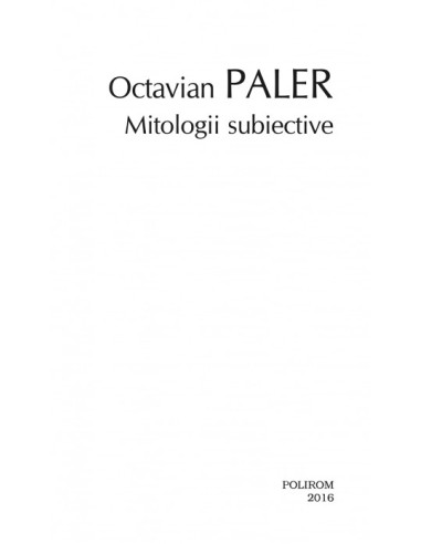 Mitologii subiective