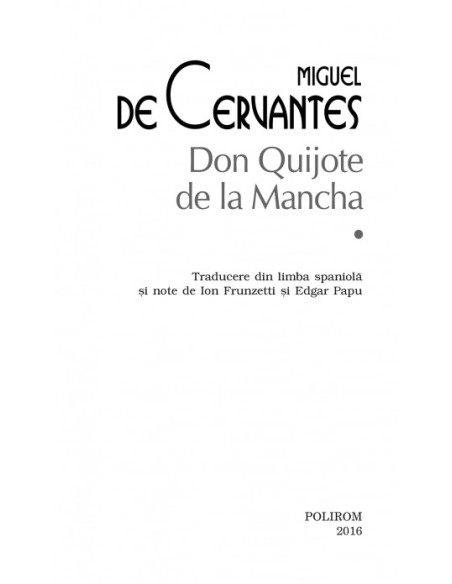 Don Quijote de la Mancha