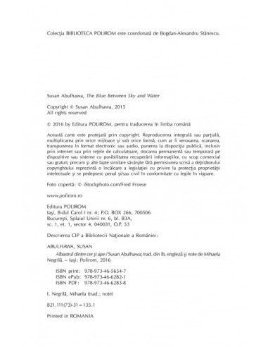 Albastrul dintre cer şi ape