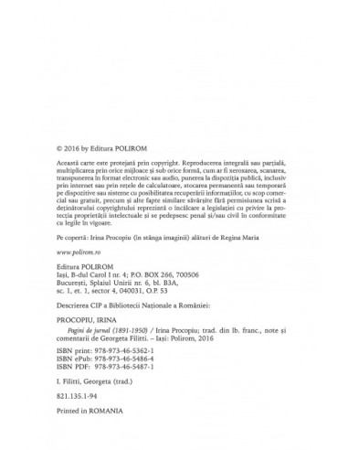 Pagini de jurnal (1891-1950)