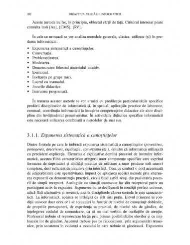 Didactica predării informaticii