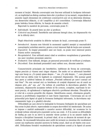 Didactica predării informaticii