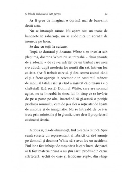 O lebădă sălbatică şi alte poveşti