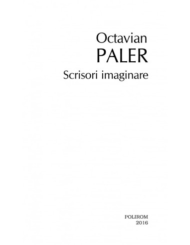 Scrisori imaginare (ediţie de buzunar)