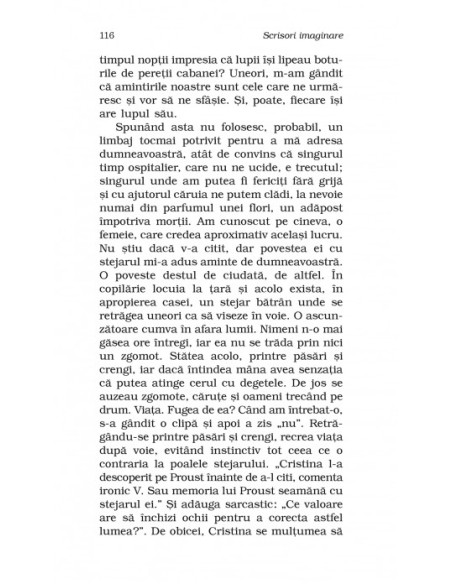 Scrisori imaginare (ediţie de buzunar)