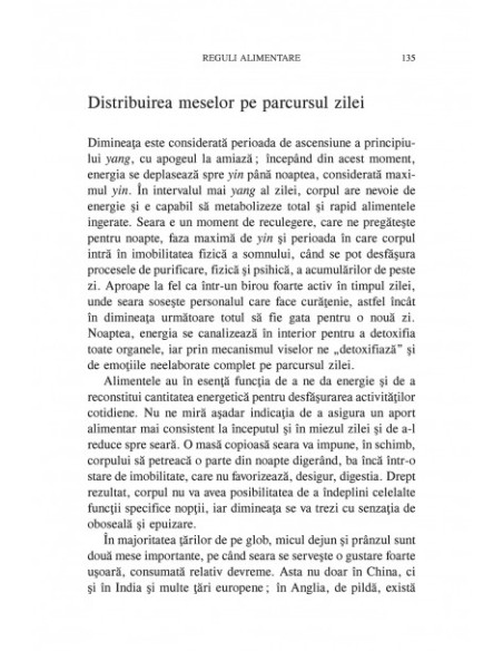 Alimentaţia taoistă în medicina chineză