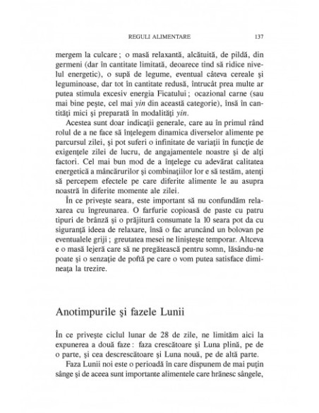 Alimentaţia taoistă în medicina chineză