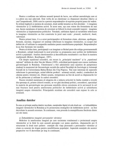 Revista de Asistență Socială. Nr. 3/2016