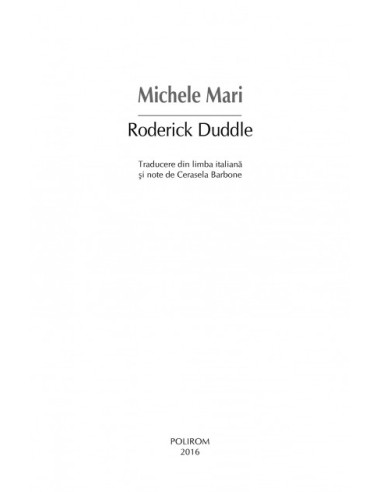 Roderick Duddle Roderick Duddle
