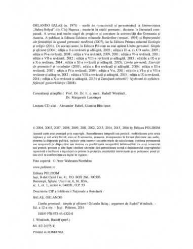 Limba germană. Simplu şi eficient