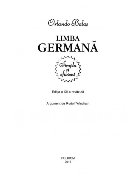 Limba germană. Simplu şi eficient