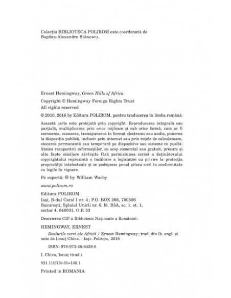 Dealurile verzi ale Africii (ediția 2016)