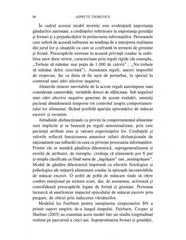 Bulimia nervoasă. Teorie, evaluare şi...