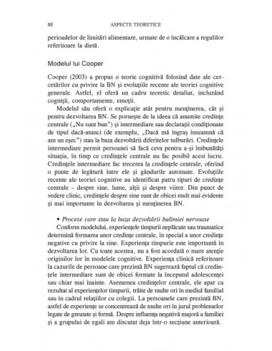 Bulimia nervoasă. Teorie, evaluare şi...