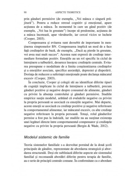 Bulimia nervoasă. Teorie, evaluare şi tratament